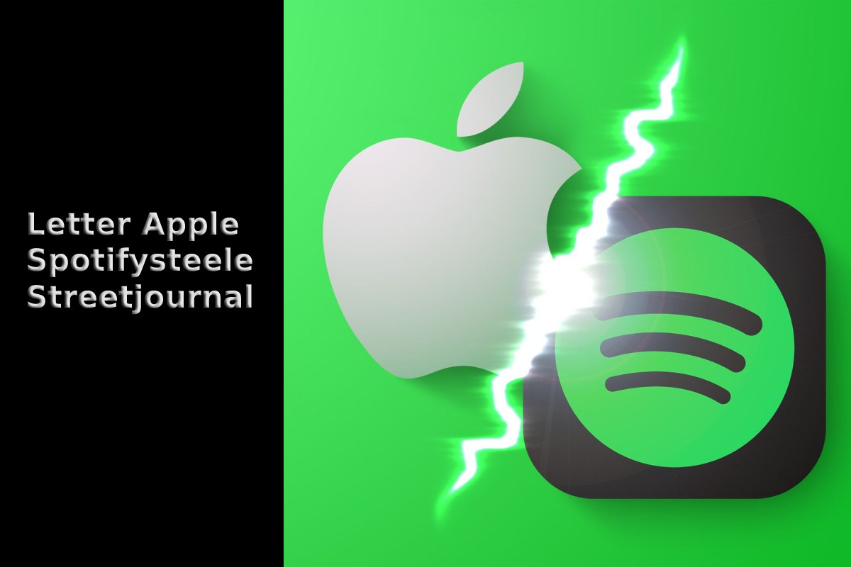Letter Apple Spotifysteele Streetjournal - The Complete Information