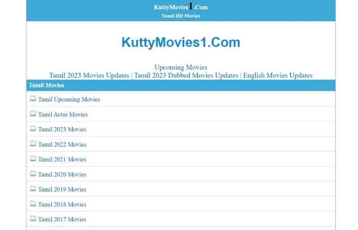 How does Kutty Movies .Com Work_
