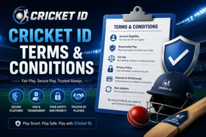 cricket id terms & conditions